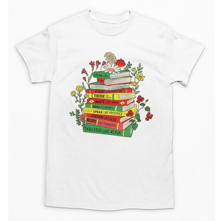 History Month Black History Shirts Book Lover Teacher Unisex T-Shirt