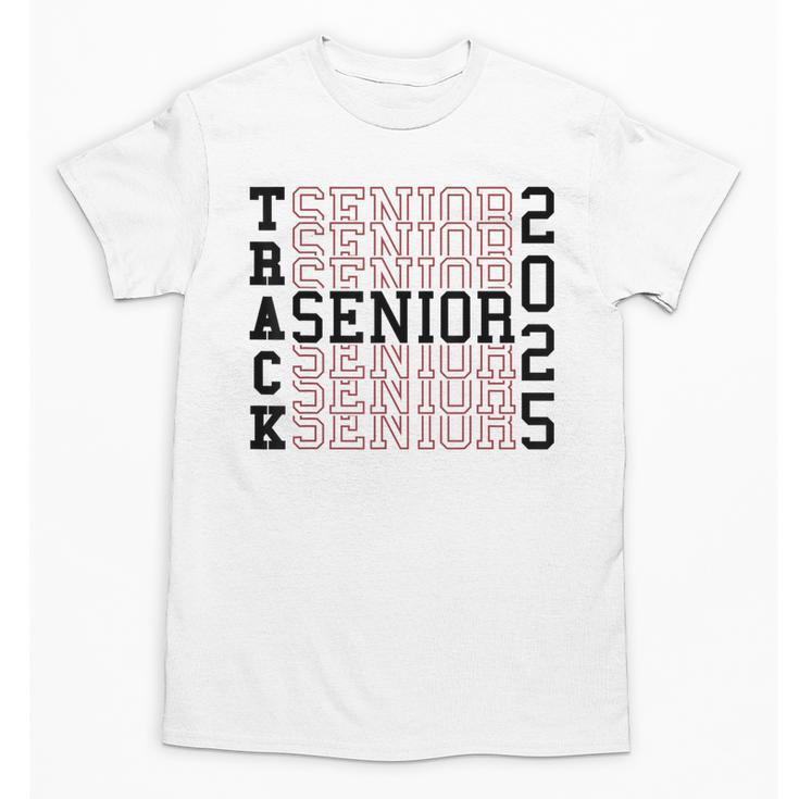 Track Senior Night Track Senior 2025 Graduation 60 Unisex T-Shirt