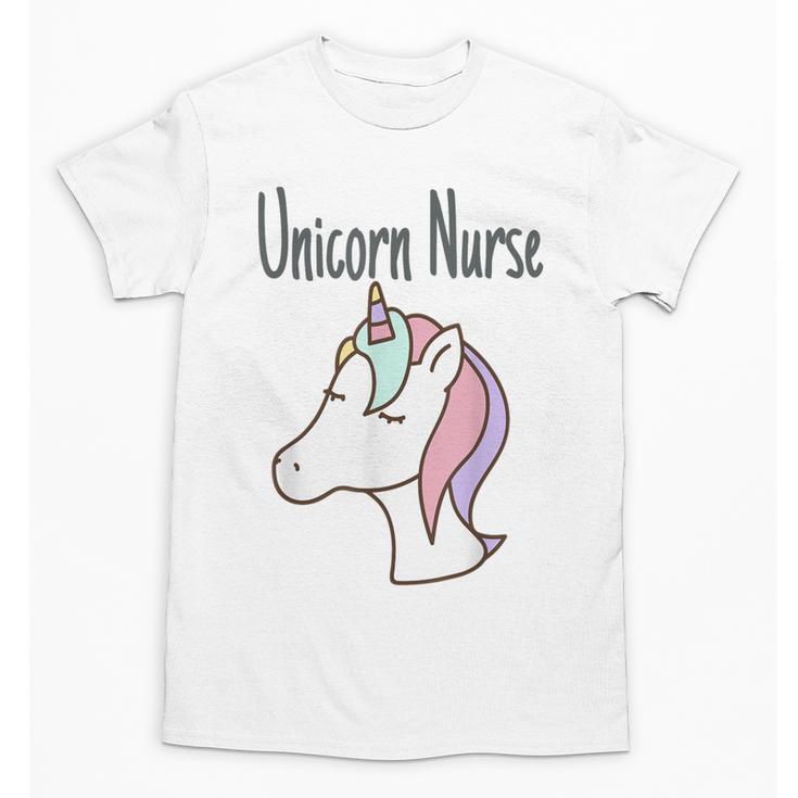 Unicorn RN Graduation T Shirt Nurse Shirts Unisex T-Shirt