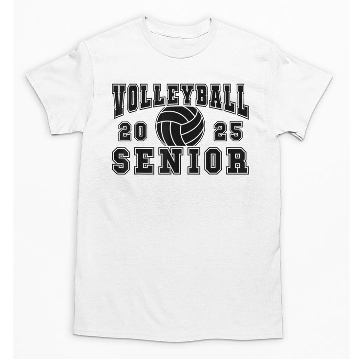 Volleyball Senior Night Volleyball Senior 2025 Graduation 28 Unisex T-Shirt