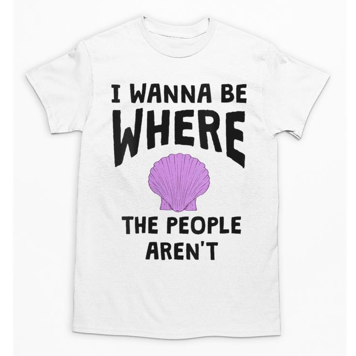 I Wanna Be Where The People Aren't Introvert Unisex T-Shirt