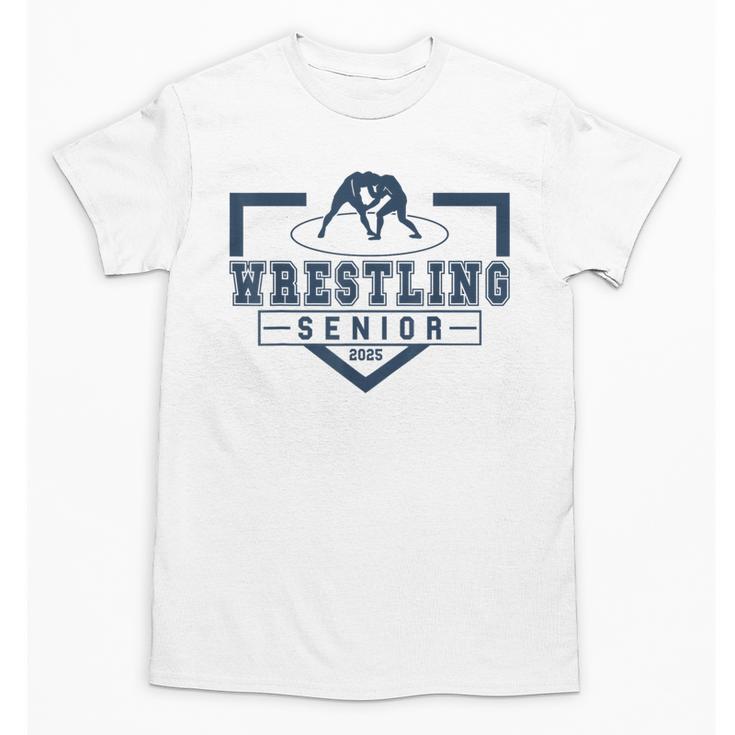 Wrestling Senior Night Wrestling Senior 2025 Graduation 66 Unisex T-Shirt