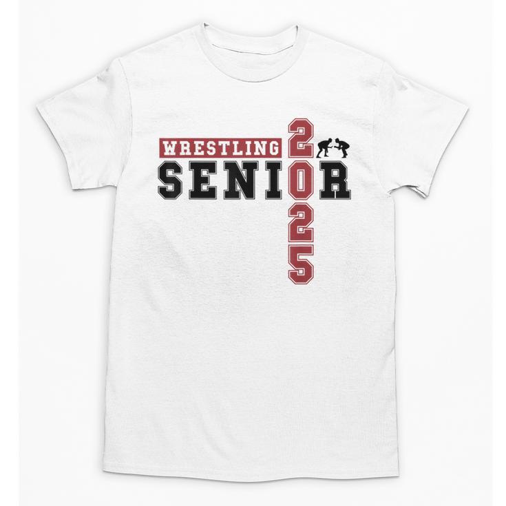 Wrestling Senior Night Wrestling Senior 2025 Graduation 69 Unisex T-Shirt