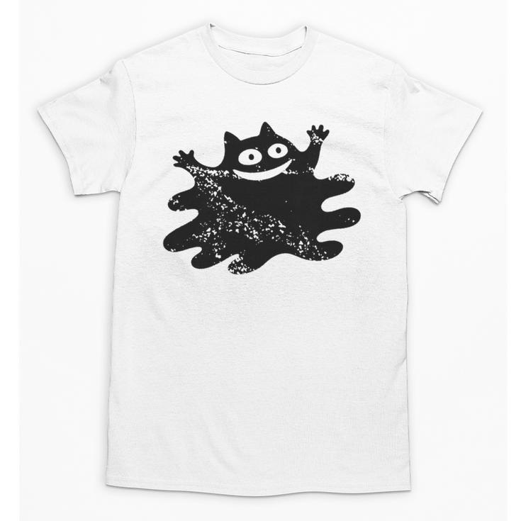 Yk2 Grunge Scary Cat With Tail Tomboy 90s Nostalgia Indie Premium Tri-Blend Unisex T-Shirt