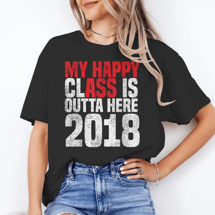 2018 Senior Graduation My Happy Class Shirt Unisex T-Shirt