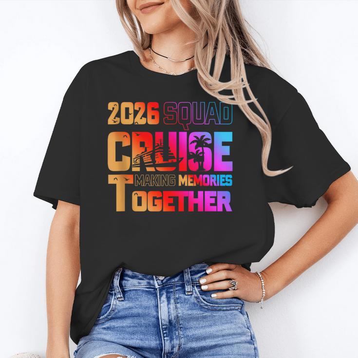 2026 Cruise Squad Making Memory Together Family Vacation Unisex T-Shirt 2026 Cruise Squad Making Memory Together Family Vacation Unisex T-Shirt