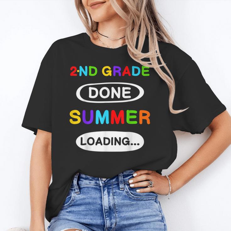2nd Grade Graduation Shirt 2nd Grade Done Summer Loading Unisex T-Shirt