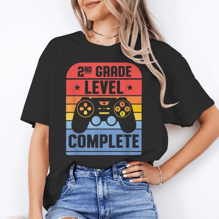 2nd Grade Level Complete Graduation Student Video Gamer Unisex T-Shirt