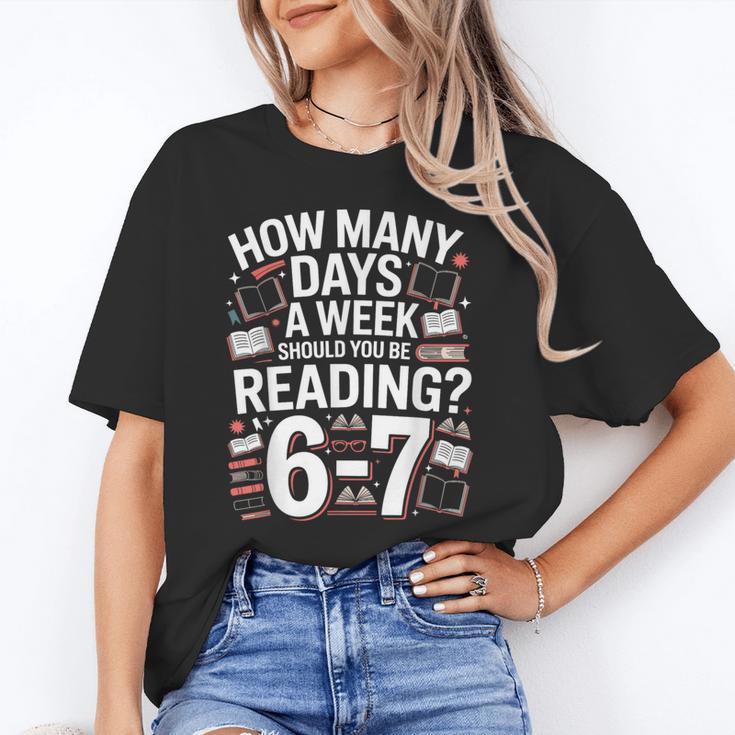 67 For Reading With Books Unisex T-Shirt