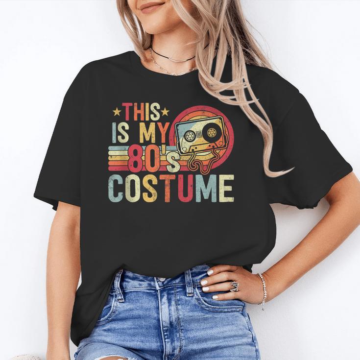 This Is My 80s Costume Vintage Style Nostalgia 1980s Retro Unisex T-Shirt