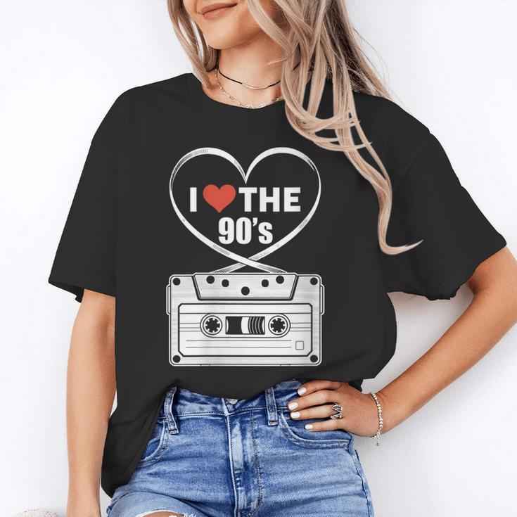 90s Nostalgia Cassette Heart Retro I Love The 90s Unisex T-Shirt 90s Nostalgia Cassette Heart Retro I Love The 90s Unisex T-Shirt