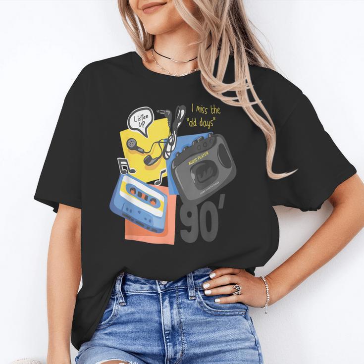 90s Retro Cassette And Walkman Nostalgia Graphic Tee Unisex T-Shirt