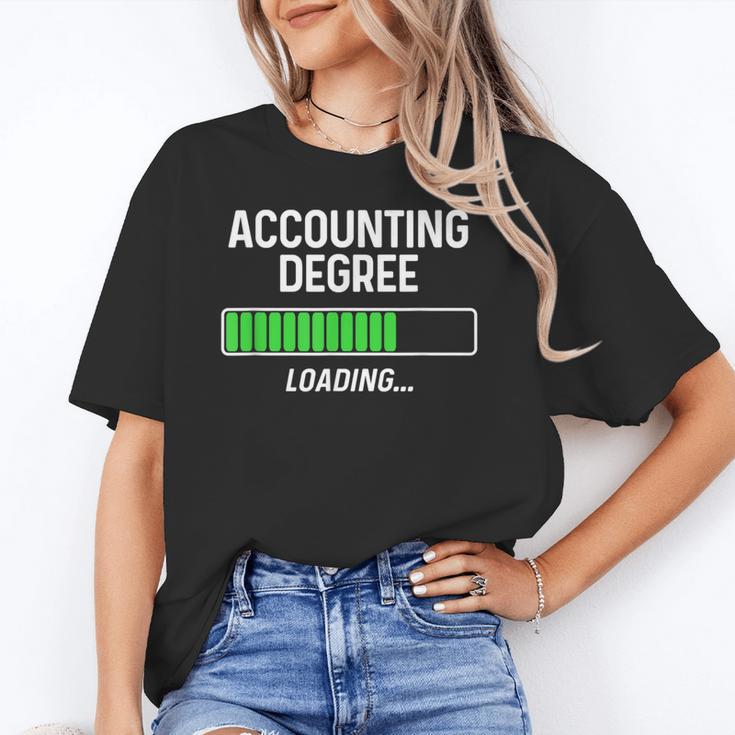 Accounting Degree Loading Shirt Graduation Student Unisex T-Shirt