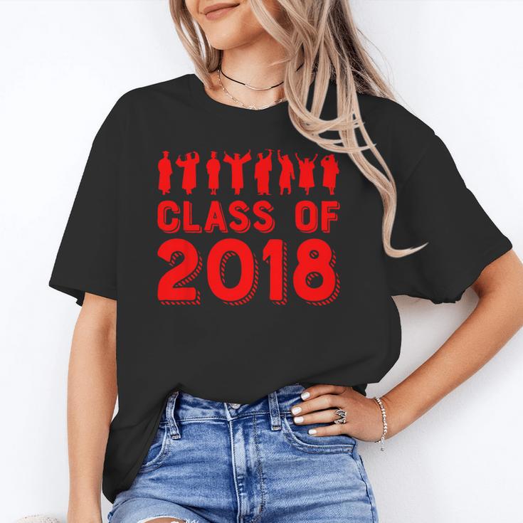 & Red Class Of 2018 Senior GraduationShirt Unisex T-Shirt