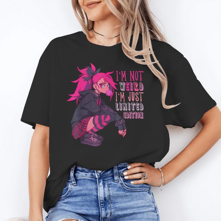 Anime Girl I'm Not Weird Just Limited Edition Introvert Goth Unisex T-Shirt