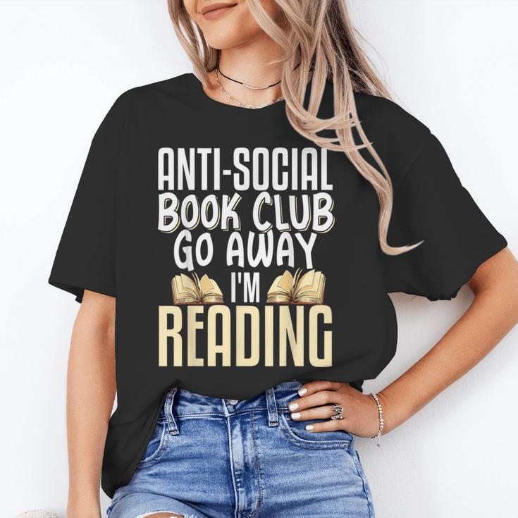 Anti Social Book Club Go Away I'm Reading Unisex T-Shirt Anti Social Book Club Go Away I'm Reading Unisex T-Shirt