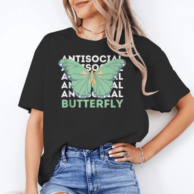 Anti-Social Introvert Butterfly Unisex T-Shirt