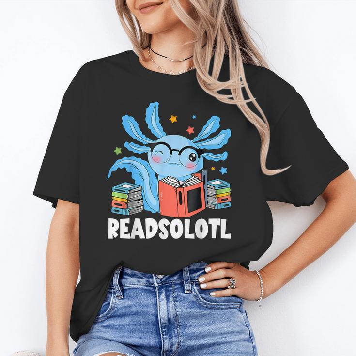 Axolotl Read Book Kawaii Reading Books For Men Women Unisex T-Shirt Axolotl Read Book Kawaii Reading Books For Men Women Unisex T-Shirt