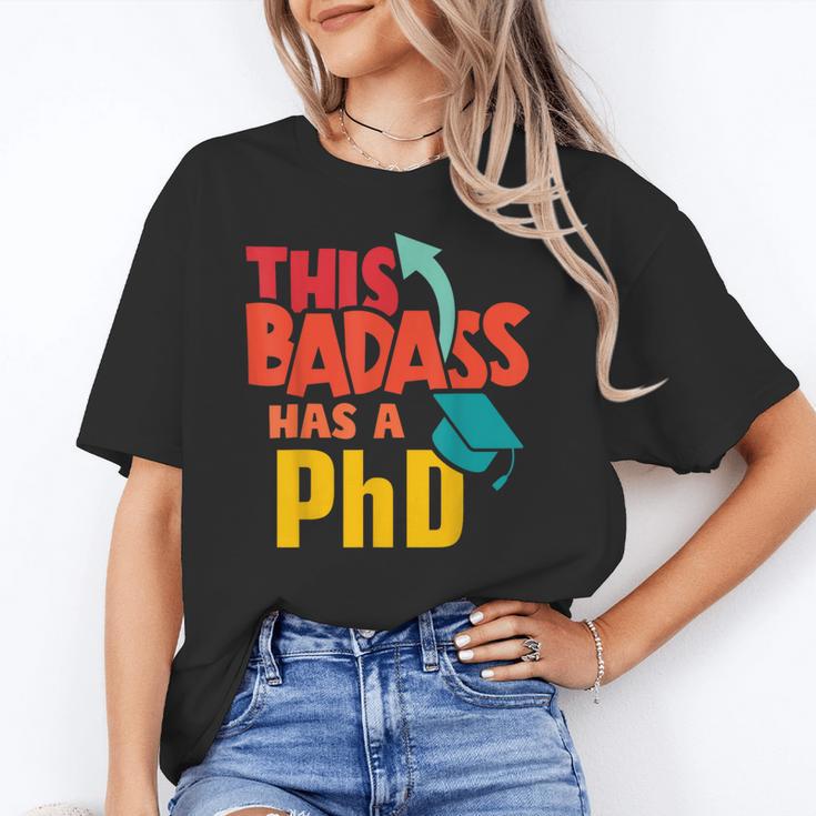 This Badass Has a PhD Doctor Graduation Unisex T-Shirt