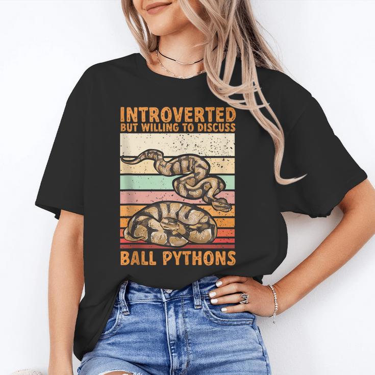 Ball Python Snake Introvert Ball Python Unisex T-Shirt