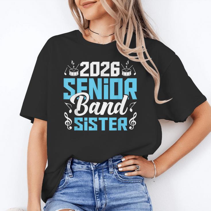 Band Senior Sister Class Of 2026 Senior Band Graduation Unisex T-Shirt
