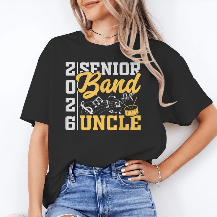 Band Senior Uncle Class Of 2026 Graduation Graduate Unisex T-Shirt