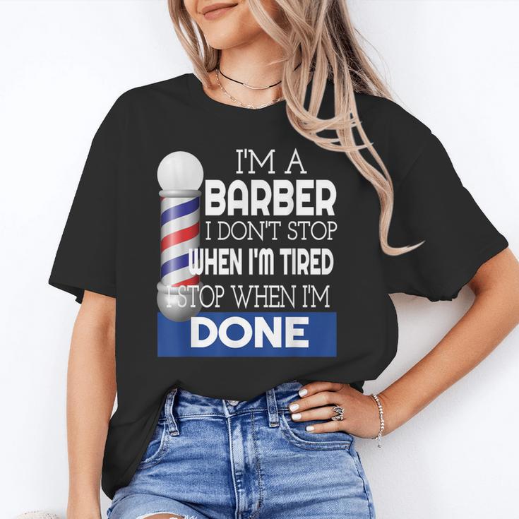 Barber Stylist Barber College Graduation Unisex T-Shirt
