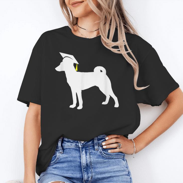 Basenji Graduation Dog Graduate Unisex T-Shirt