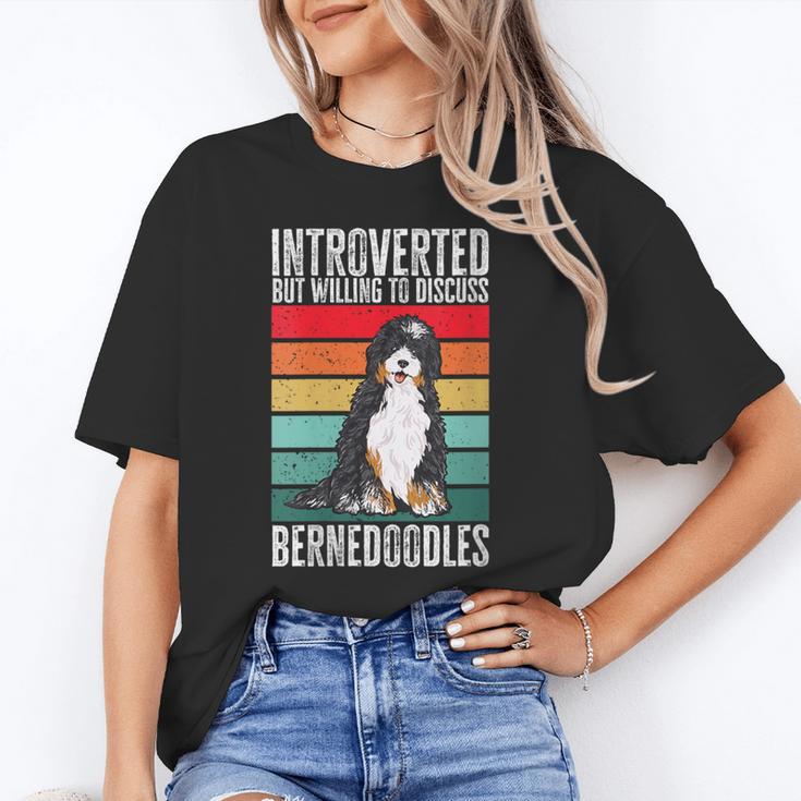 Bernedoodle Dog Introvert Bernedoodle Unisex T-Shirt
