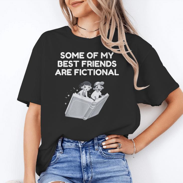 Some Of My Best Friends Are Fictional Book Lover Nerd Unisex T-Shirt