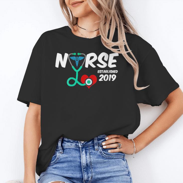 Best Nurse Graduation- RN Nurse Established 2019 LPN Unisex T-Shirt