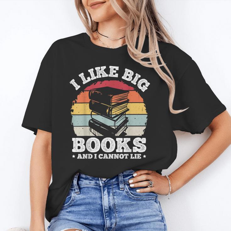 I LIKE BIG BOOKS AND I CANNOT LIE Book Lover Print Unisex T-Shirt