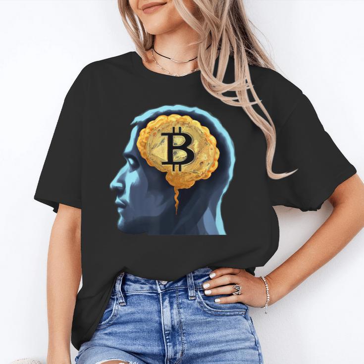 Bitcoin Human Brain Memory Clever Smart Intelligence Unisex T-Shirt