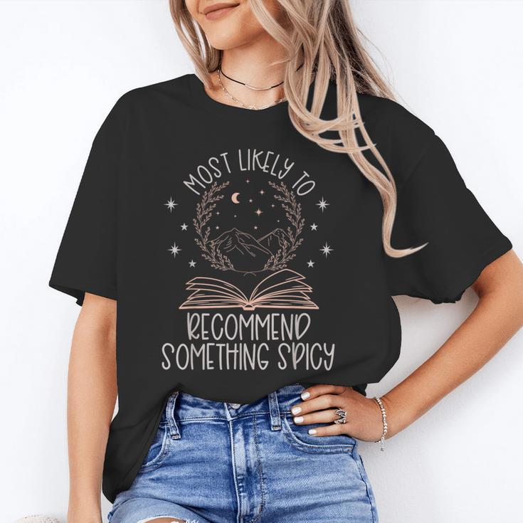 Book Club Shirts For Women Most Likely To Spicy Books Unisex T-Shirt Book Club Shirts For Women Most Likely To Spicy Books Unisex T-Shirt