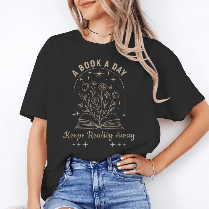 A Book A Day Keeps Reality Away Unisex T-Shirt