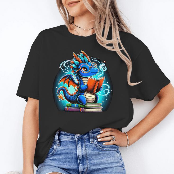 Book Dragon Reading Lover Unisex T-Shirt
