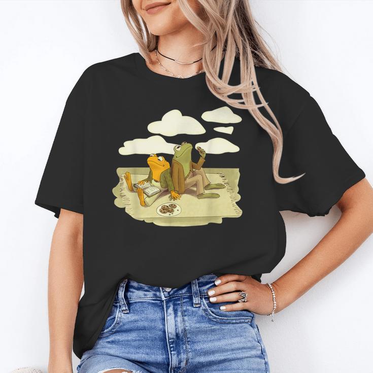 Book Frog Toad Vintage Book Frog Book Frog Reading Book Unisex T-Shirt