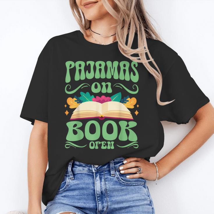Book And Pajama Pajamas On Book Open Unisex T-Shirt Book And Pajama Pajamas On Book Open Unisex T-Shirt