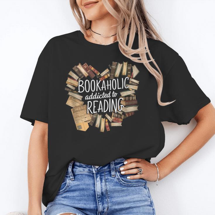 Bookaholic Addicted To Reading Book Lovers Literacy Unisex T-Shirt Bookaholic Addicted To Reading Book Lovers Literacy Unisex T-Shirt