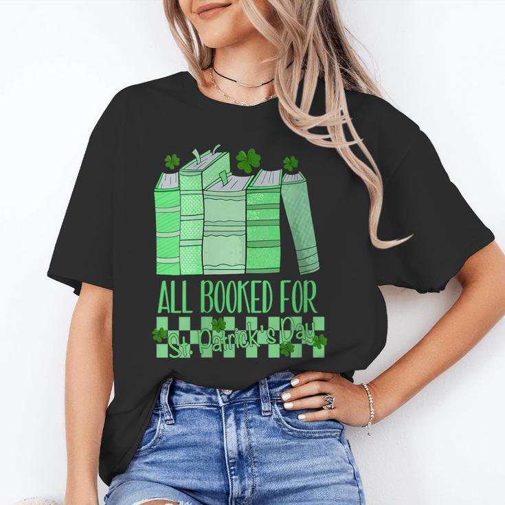 All Booked For St Patrick's Day Book Lover Lucky Shamrock Unisex T-Shirt All Booked For St Patrick's Day Book Lover Lucky Shamrock Unisex T-Shirt