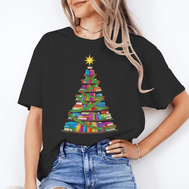 Bookmas Christmas Book Tree Book Lover English Teacher Unisex T-Shirt Bookmas Christmas Book Tree Book Lover English Teacher Unisex T-Shirt