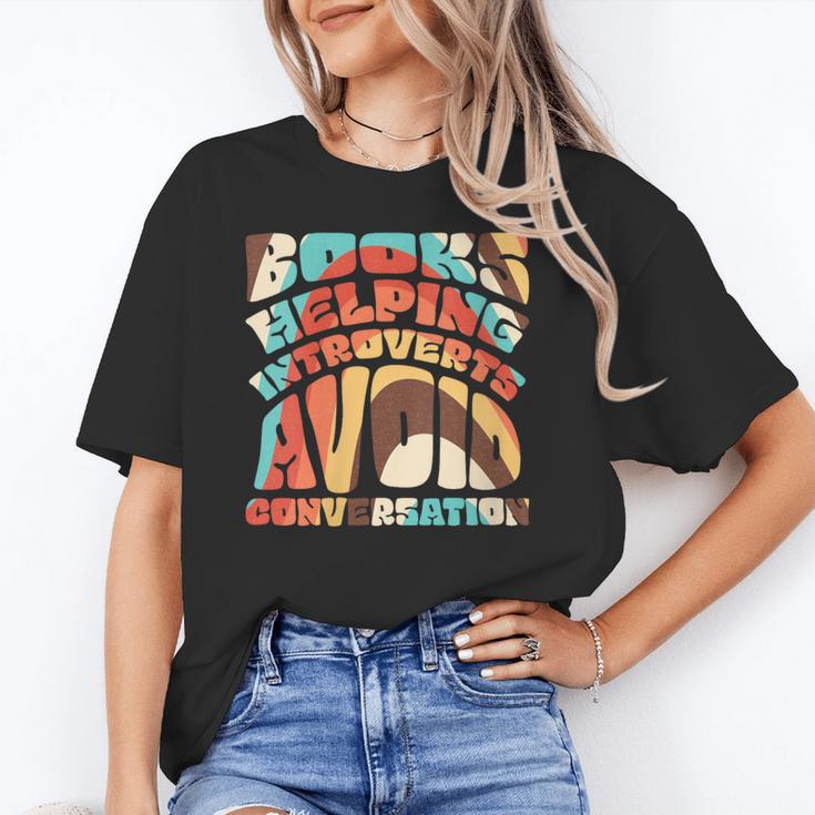 Books Helping Introverts Avoid Conversation Unisex T-Shirt Books Helping Introverts Avoid Conversation Unisex T-Shirt
