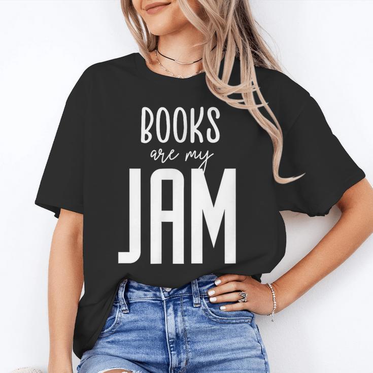 Books Are My Jam Graphic For Introverts Unisex T-Shirt Books Are My Jam Graphic For Introverts Unisex T-Shirt