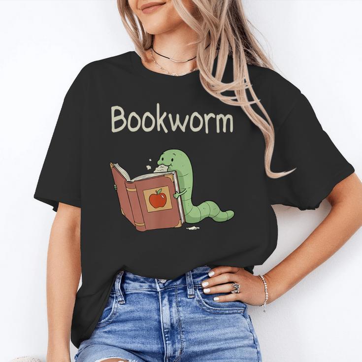 Bookworm Worm Reading Book Lover Read Books Librarian Unisex T-Shirt