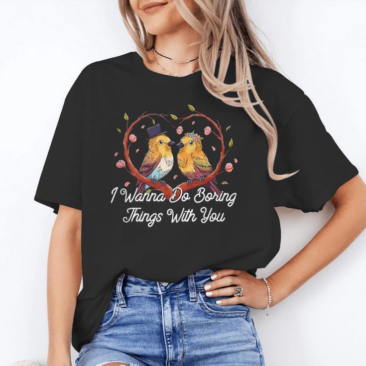 Do Boring Things With You Introvert Couples Antisocial Unisex T-Shirt