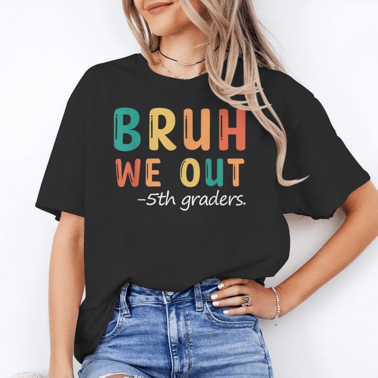 Bruh We Out 5th Graders Fifth Grade Graduation Unisex T-Shirt