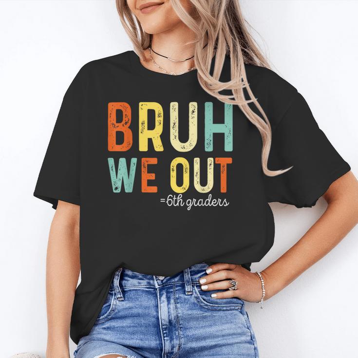 Bruh We Out 6th Graders Second Grade Graduation Unisex T-Shirt