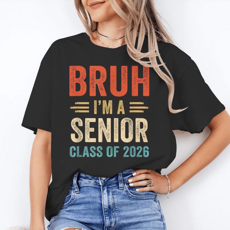 Bruh I'm A Senior Class Of 2026 Graduation Senior 2026 Unisex T-Shirt