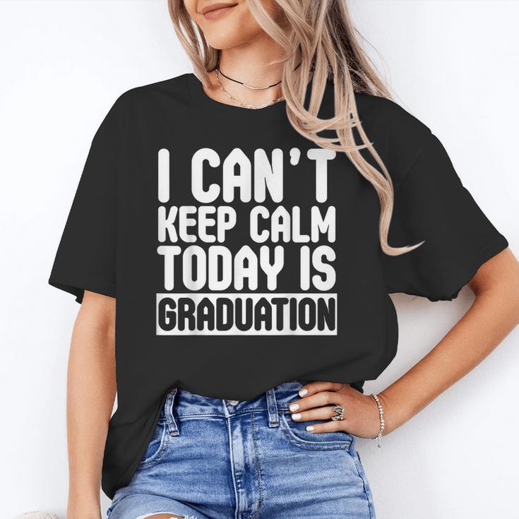I Can't Keep Calm Today Is Graduation Shirt For Grade 2018 Unisex T-Shirt