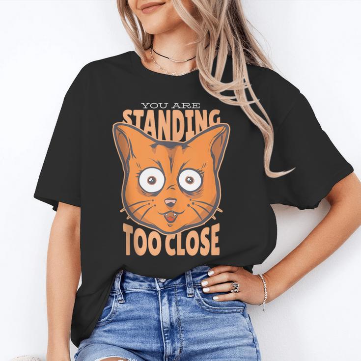 Cat Lover Antisocial Too Close Introvert People Hater Unisex T-Shirt Cat Lover Antisocial Too Close Introvert People Hater Unisex T-Shirt
